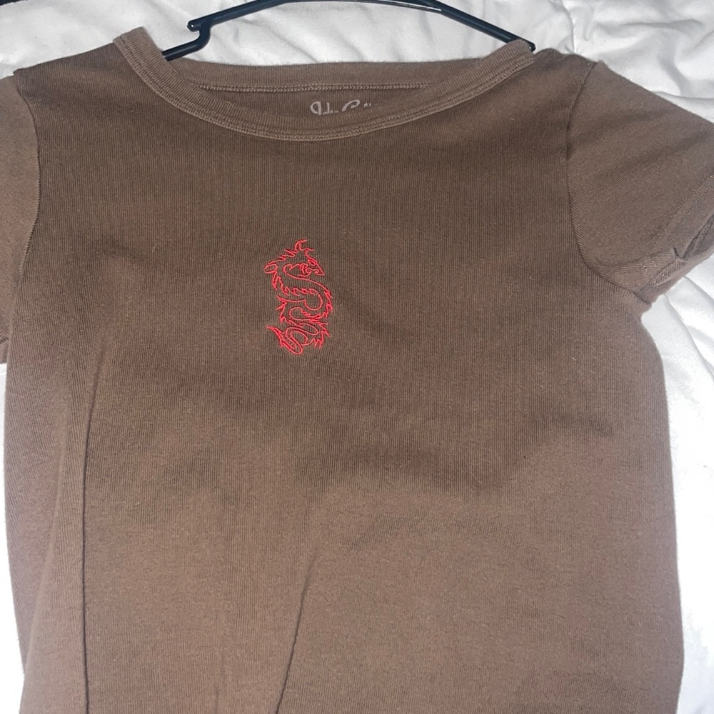 Brown red dragon cropped